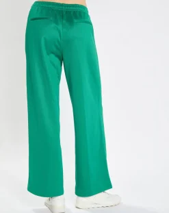Pantalon large pinces taille élastique vert-Marc O'Polo Hot