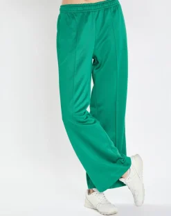Pantalon large pinces taille élastique vert-Marc O'Polo Hot