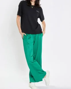 Pantalon large pinces taille élastique vert-Marc O'Polo Hot