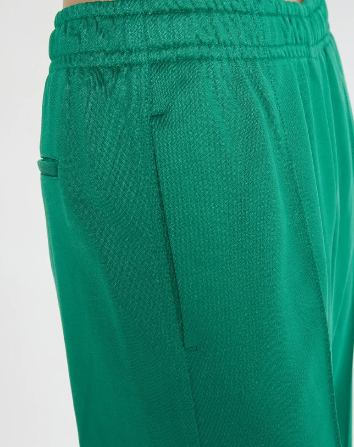 Pantalon large pinces taille élastique vert-Marc O'Polo Hot