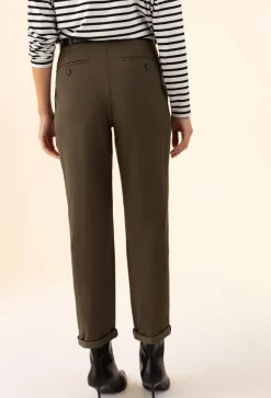 Femme Bleu Blanc Rouge Pantalons^Pantalon Livi vert