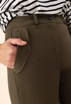 Femme Bleu Blanc Rouge Pantalons^Pantalon Livi vert