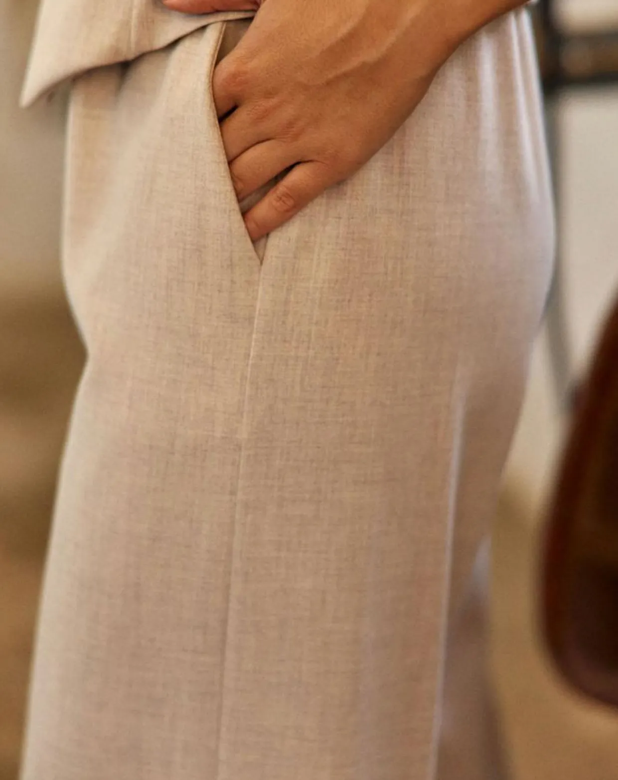 Femme Lauren Vidal Pantalons^Pantalon Luca grege