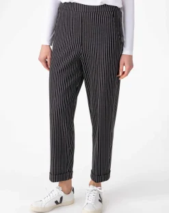 Femme Indies Pantalons^Pantalon Mael rayure noire
