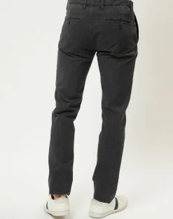 Homme Marc O'Polo Pantalons^Pantalon Malmo motif texturé gris moyen