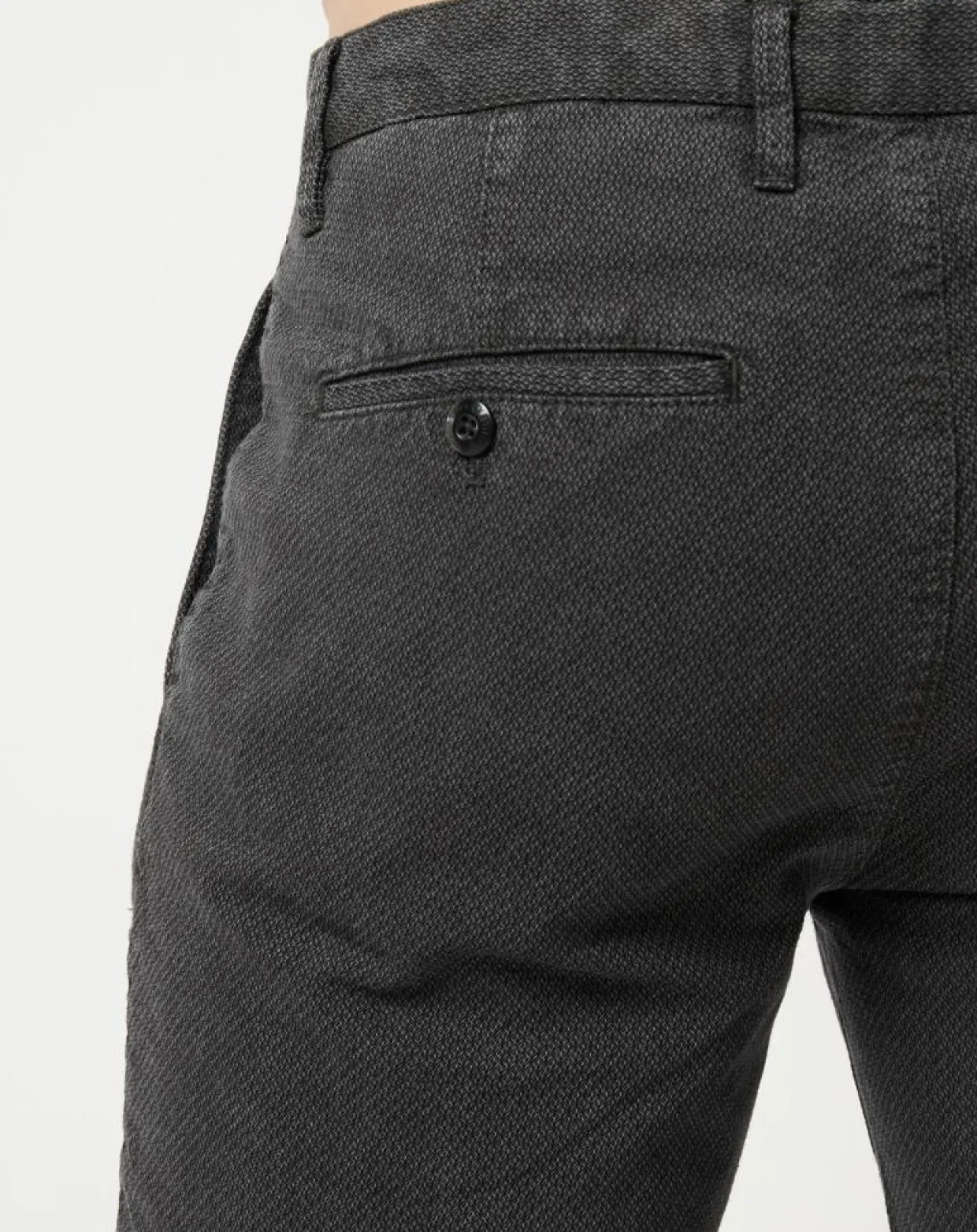 Homme Marc O'Polo Pantalons^Pantalon Malmo motif texturé gris moyen