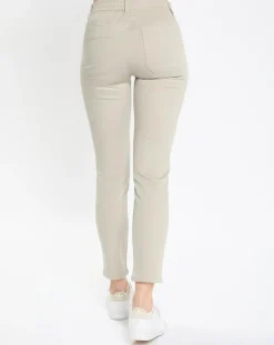 Femme Marc O'Polo Pantalons^Pantalon Mavas en Coton Bio gris clair