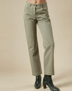 Femme Hartford Pantalons^Pantalon 7/8ème Punch kaki
