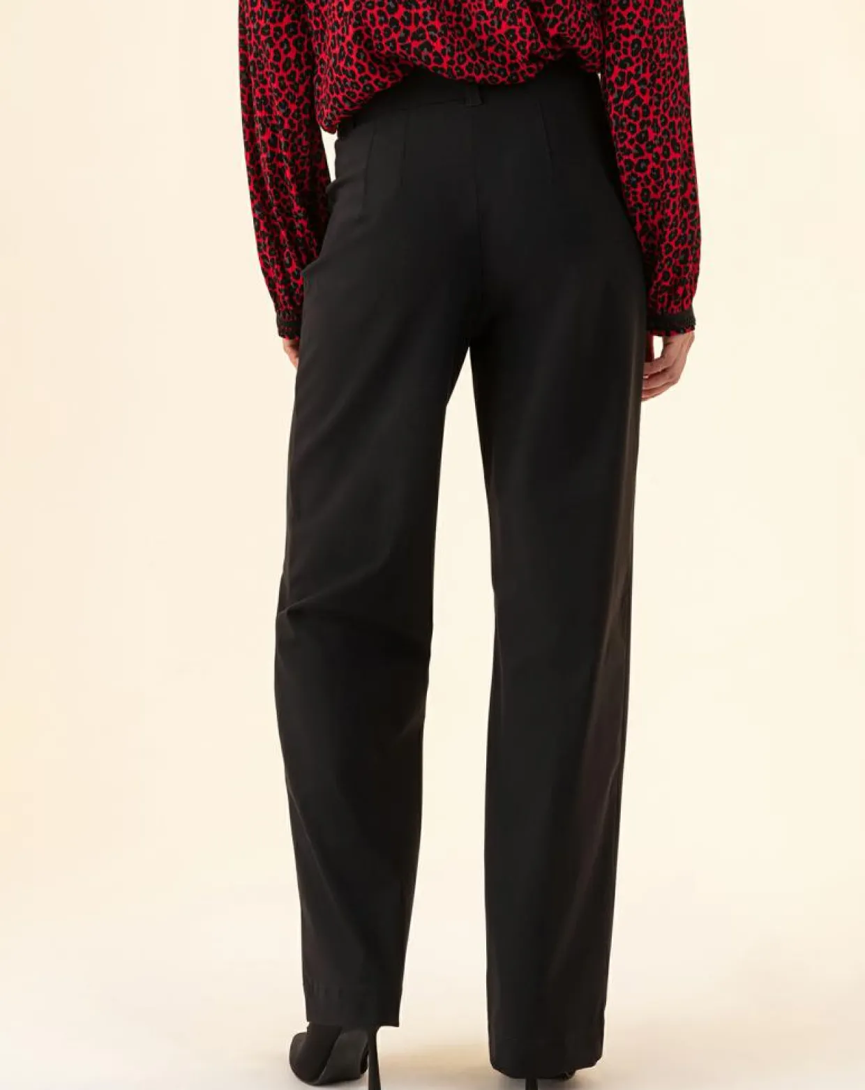 Pantalon Mike noir-Indies Online