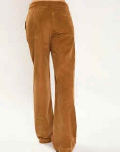 Femme Lauren Vidal Pantalons^Pantalon Mila tabac