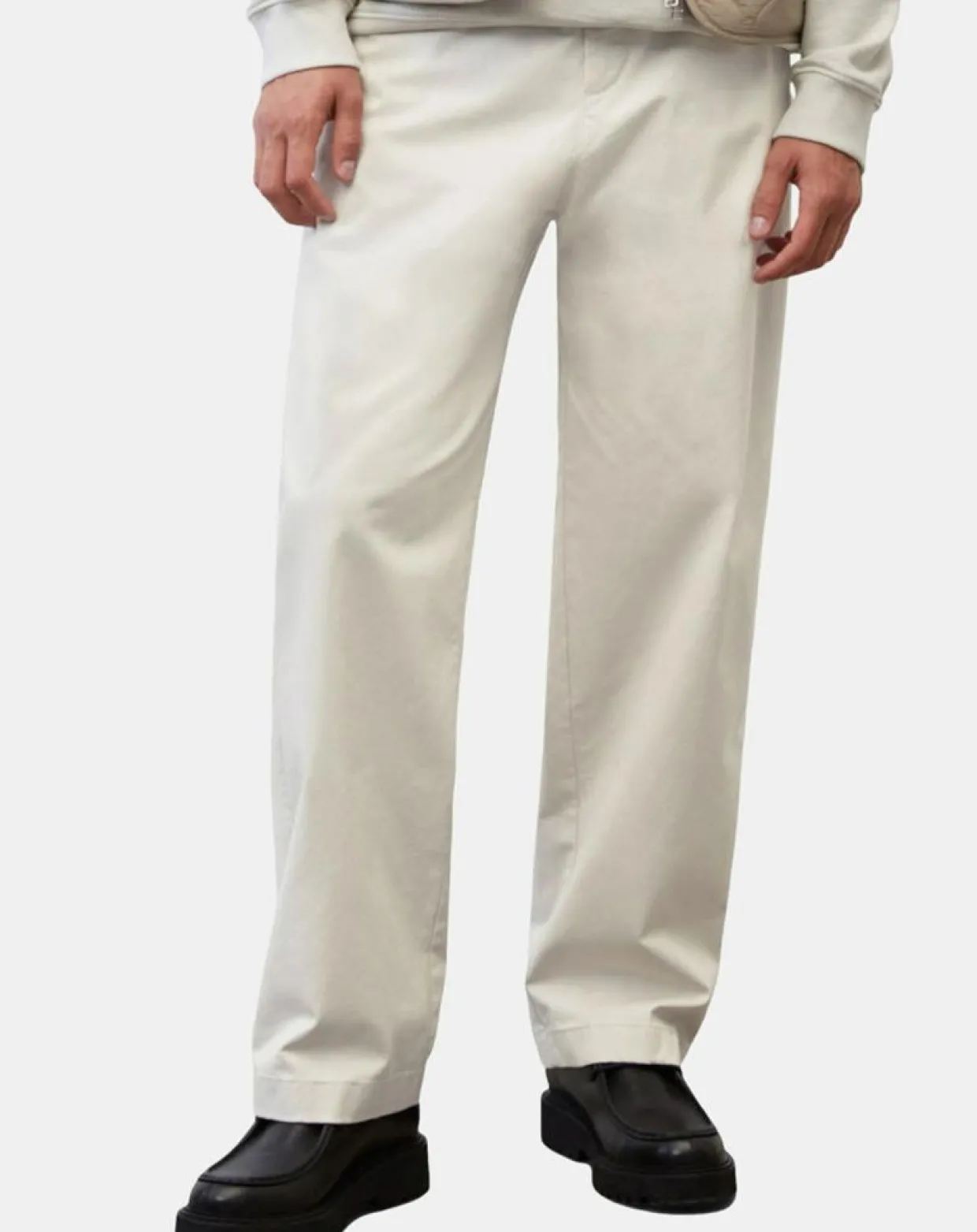 Pantalon Mossbo oversize beige clair-Marc O'Polo Sale