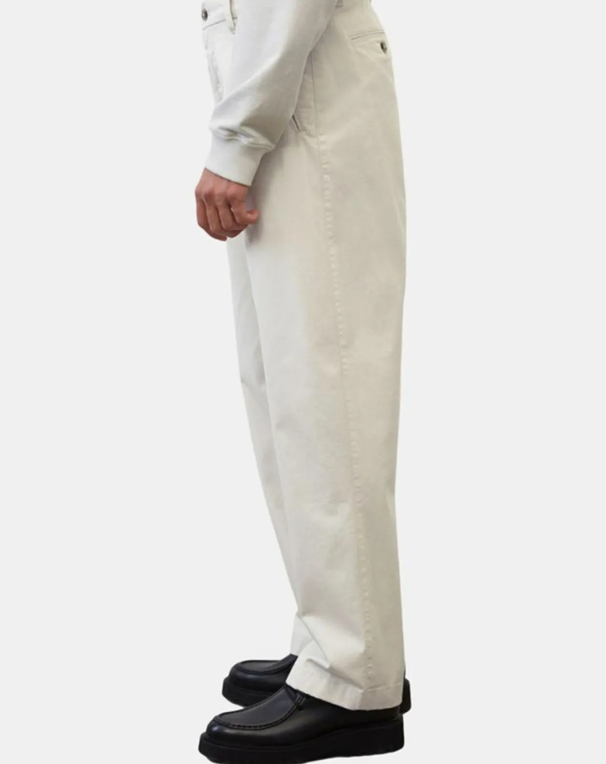 Pantalon Mossbo oversize beige clair-Marc O'Polo Sale
