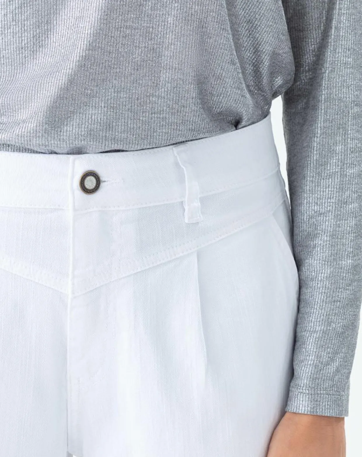 Pantalon Naomi blanc-Indies
