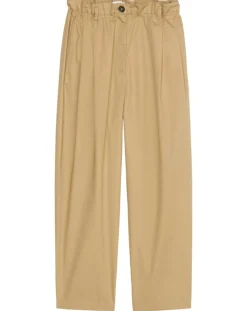 Pantalon paperbag pinces beige-Marc O'Polo New