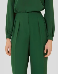 Femme Tara Jarmon Pantalons^Pantalon Parigi vert
