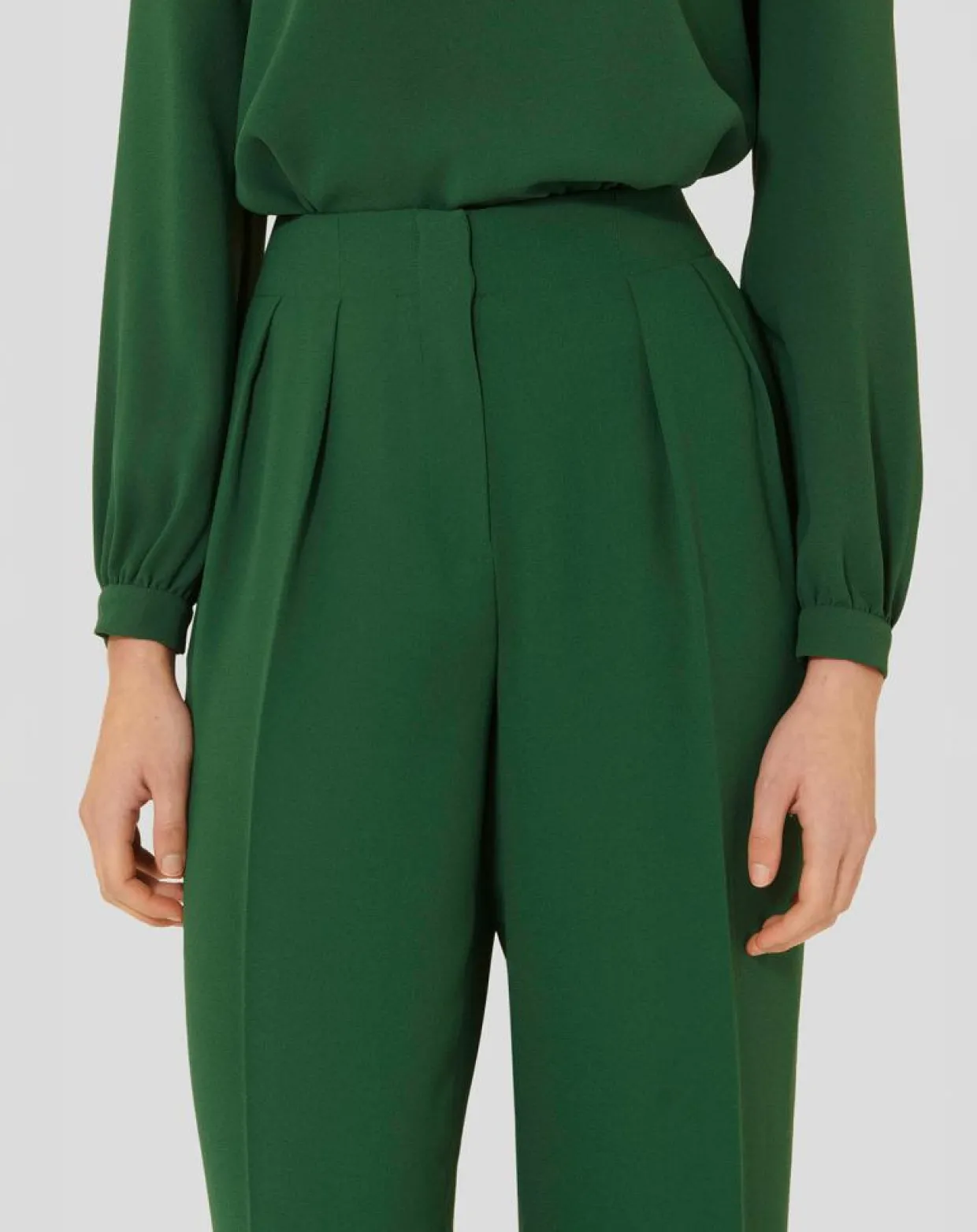 Femme Tara Jarmon Pantalons^Pantalon Parigi vert