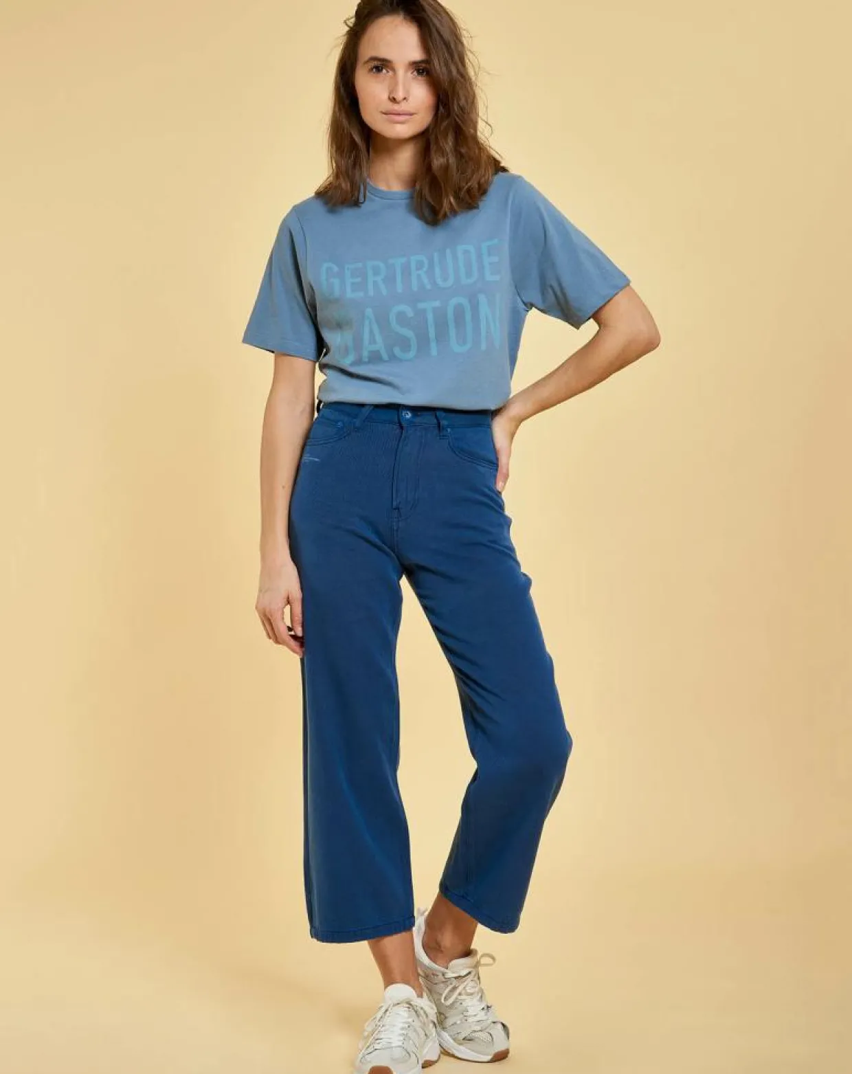 Femme Gertrude + Gaston Pantalons^Pantalon Paula bleu