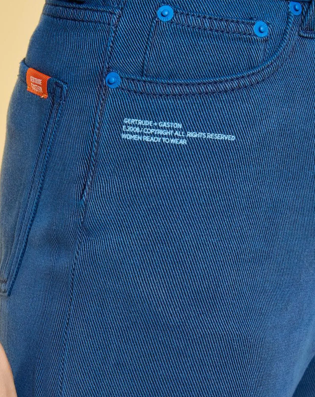 Femme Gertrude + Gaston Pantalons^Pantalon Paula bleu