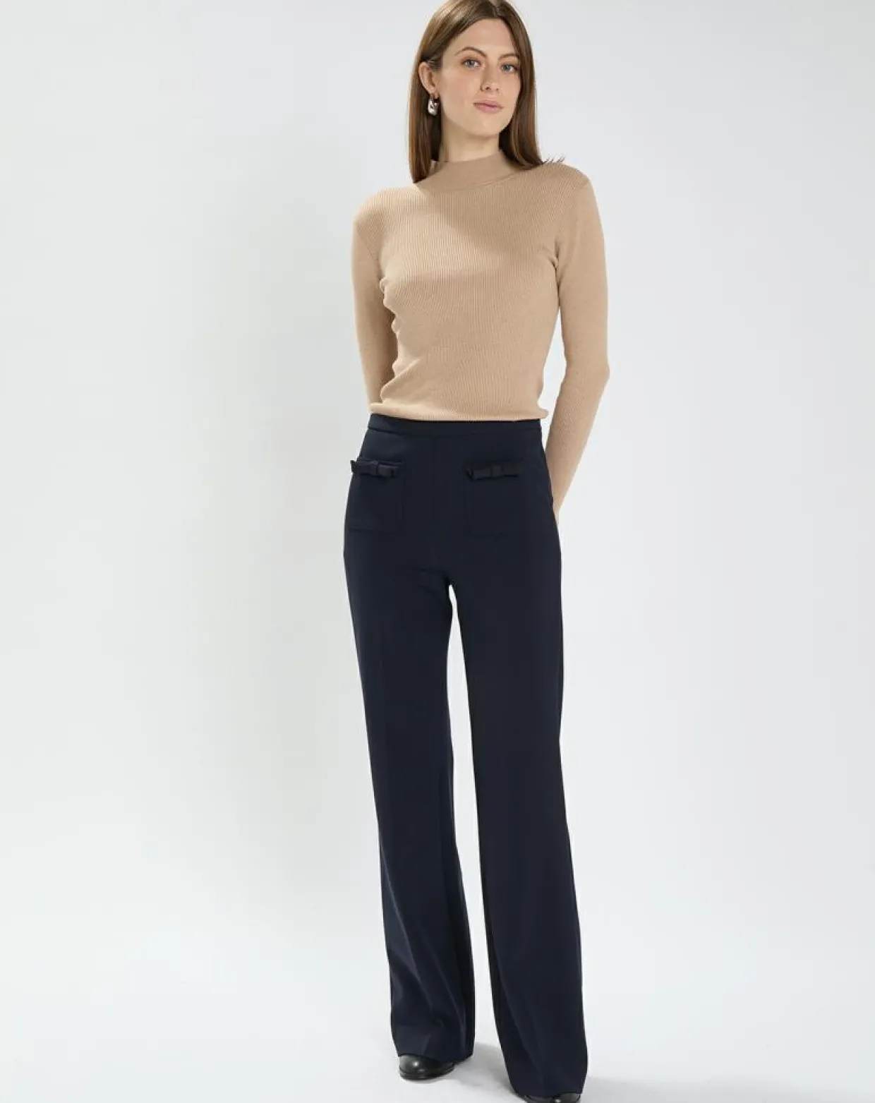 Femme Tara Jarmon Pantalons^Pantalon Perlita nocturne