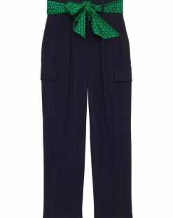 Femme Tara Jarmon Pantalons^Pantalon Philippe nocturne