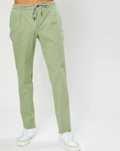 Pantalon Pigment Jogger kaki-Hackett London
