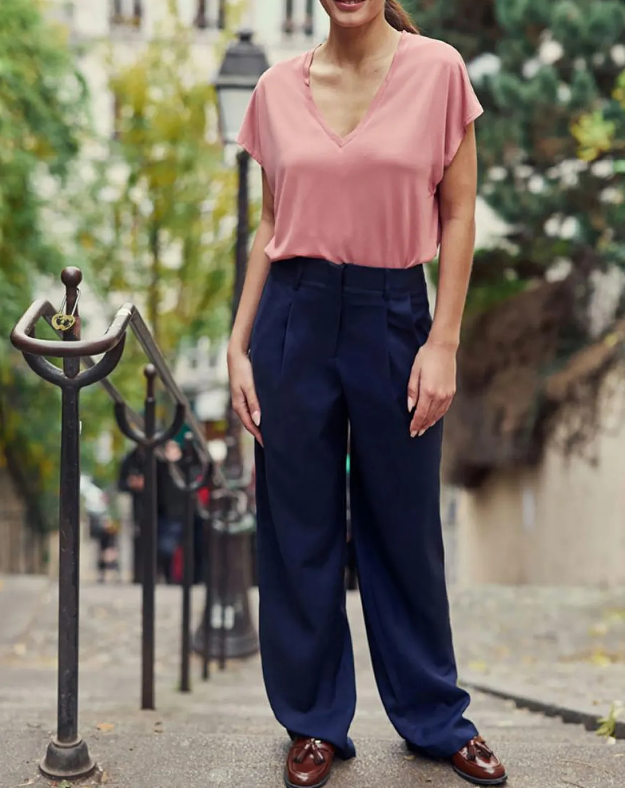 Pantalon Polimo marine-La Petite Etoile Outlet