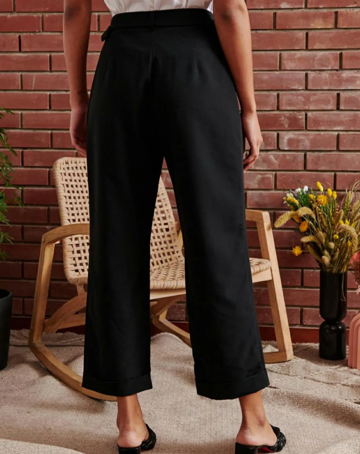 Pantalon Portia noir-Belair New