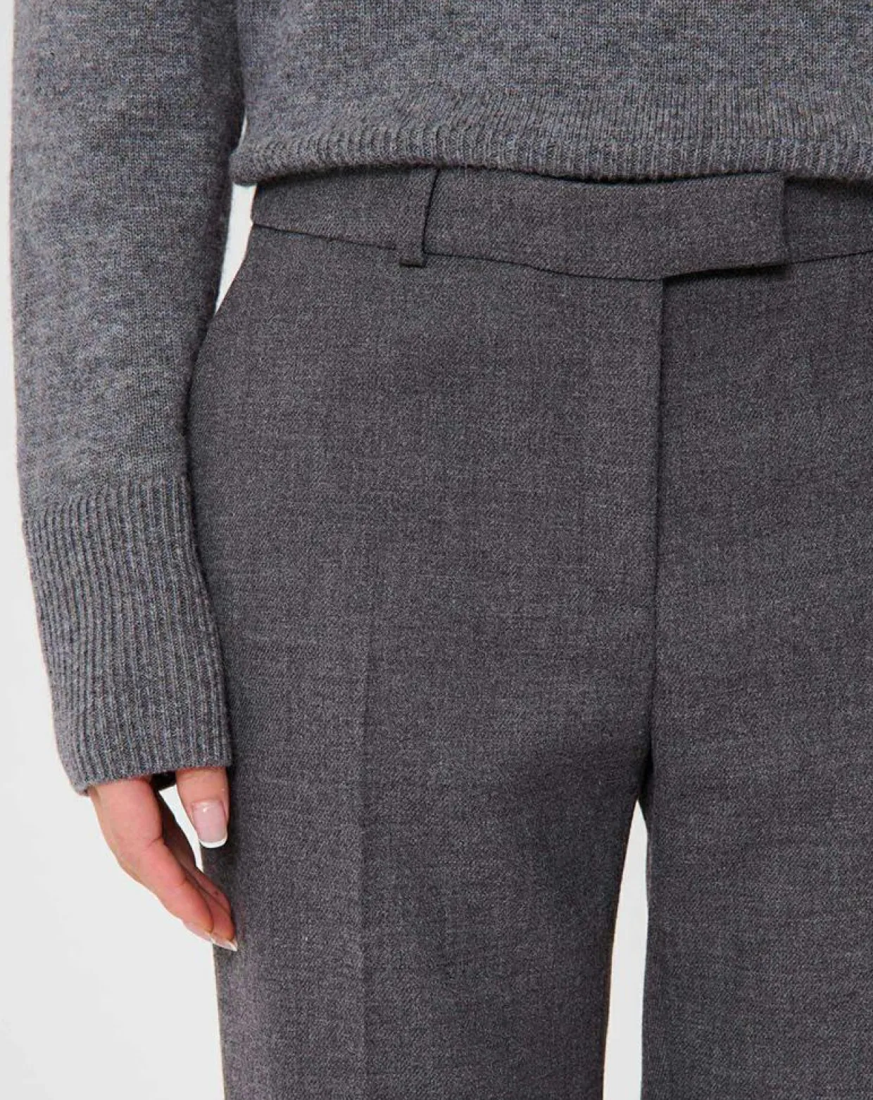 Femme Tara Jarmon Pantalons^Pantalon Poupée gris