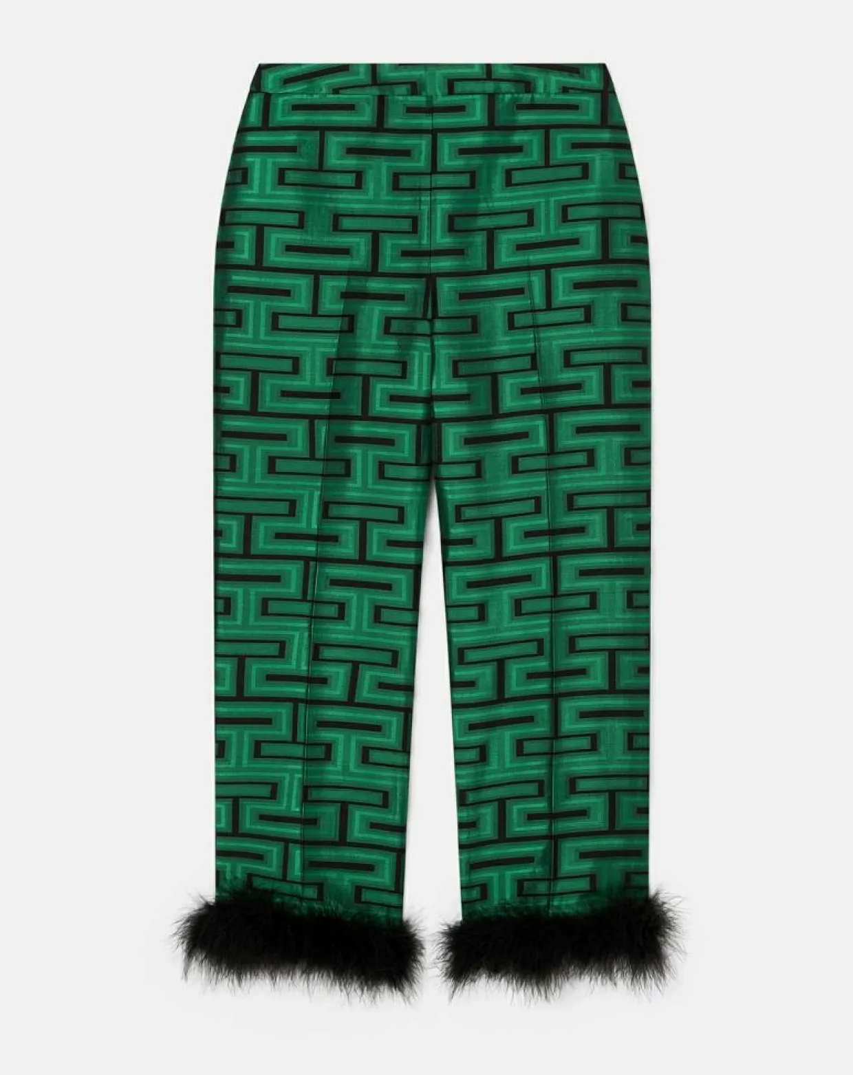 Pantalon Presley imprimé vert-Tara Jarmon Outlet