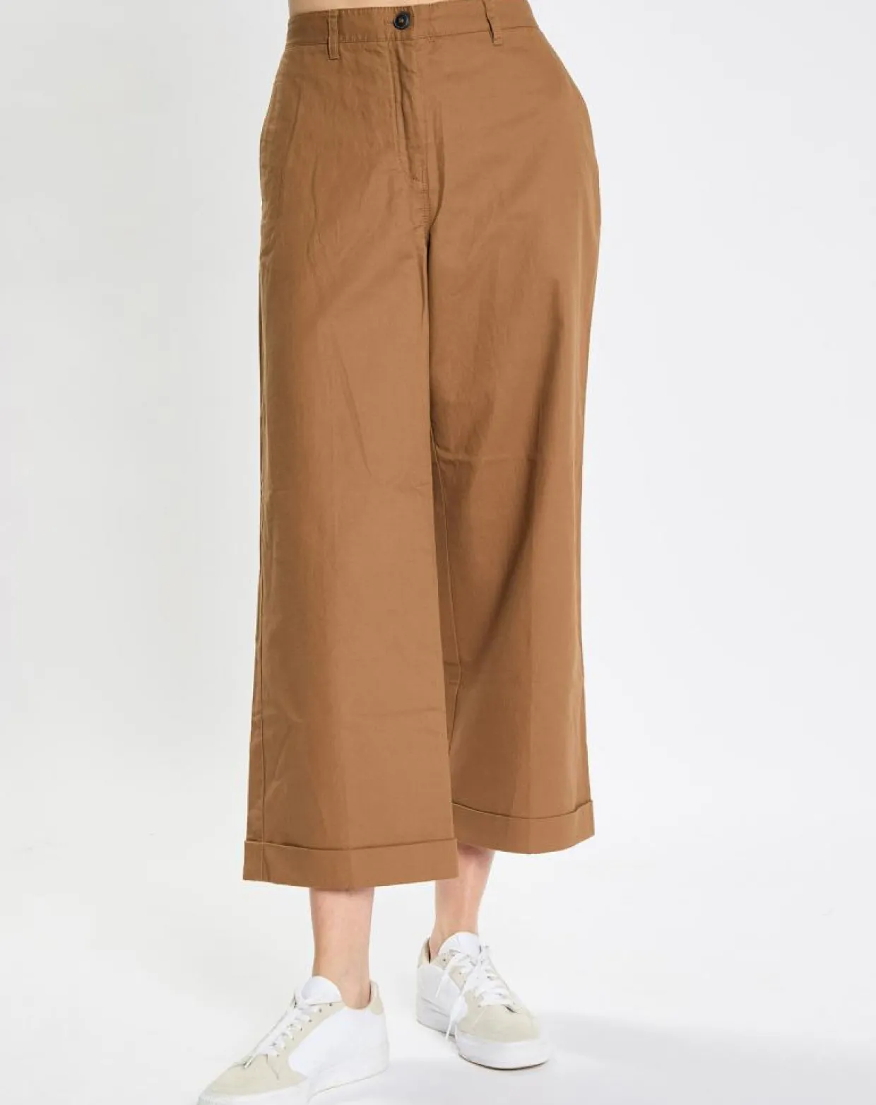 Pantalon Ramie marron-Marc O'Polo Discount