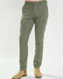 Homme Hackett London Pantalons^Pantalon Regular Fit Cargo kaki