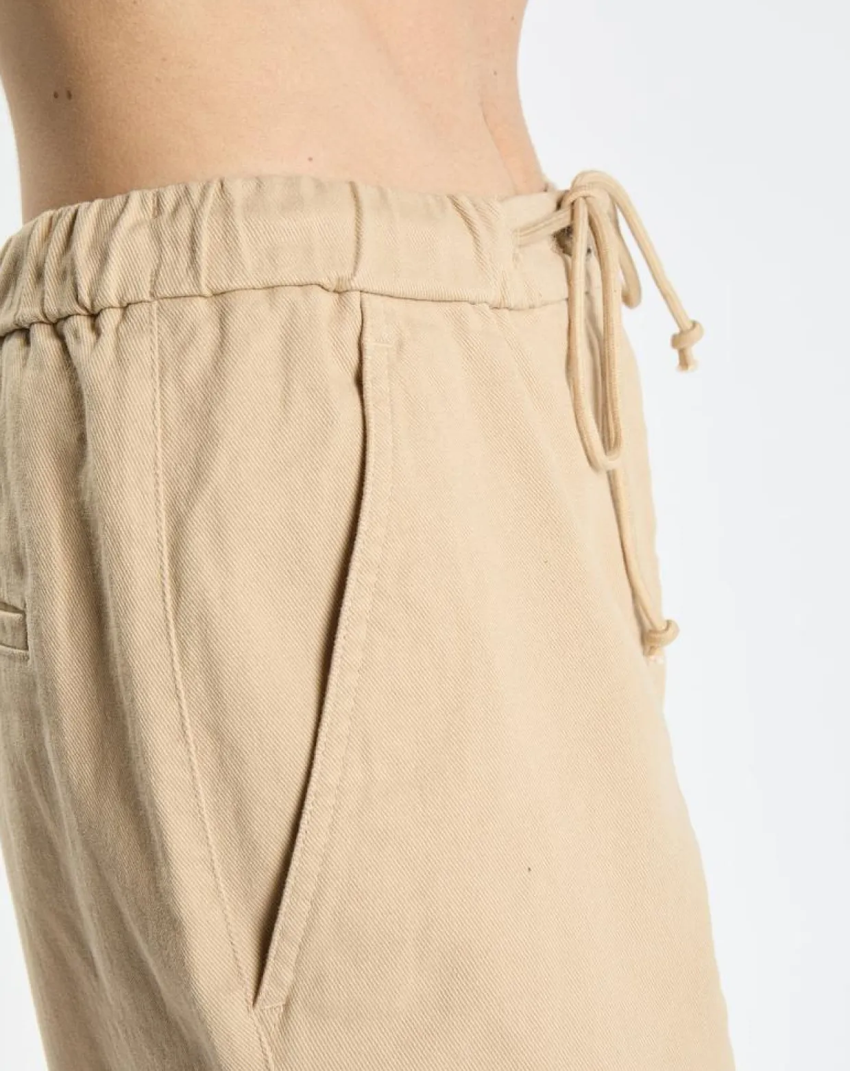 Femme Marc O'Polo Pantalons^Pantalon relax chino beige