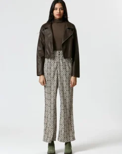 Pantalon Roxanne crème-The Korner Discount