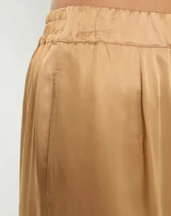 Pantalon satiné Soon désert-Lauren Vidal