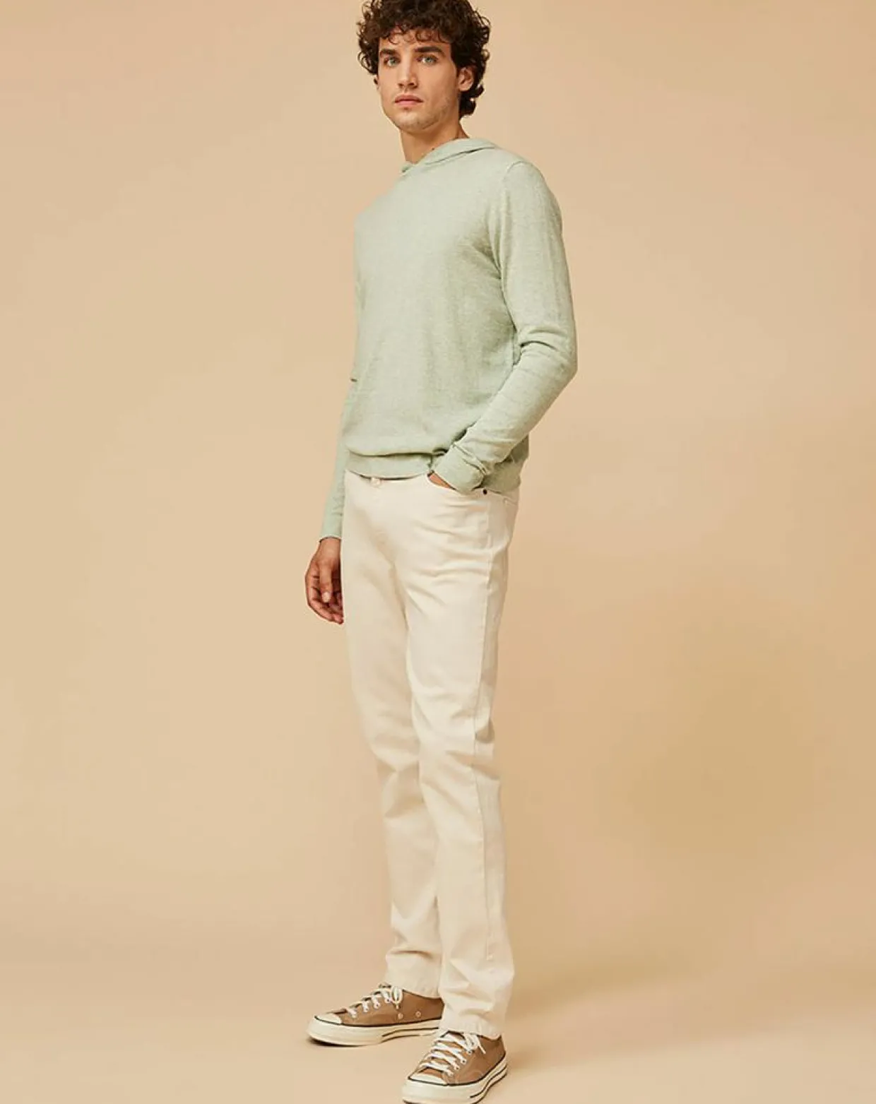 Homme Harris Wilson Pantalons^Pantalon Semi-Slim Bojan écru