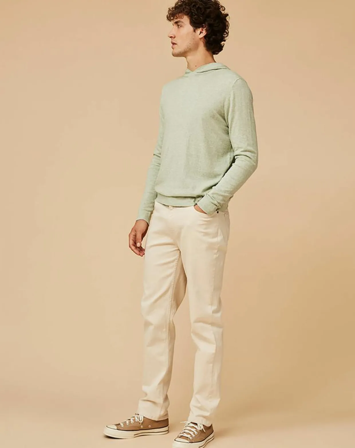 Homme Harris Wilson Pantalons^Pantalon Semi-Slim Bojan écru