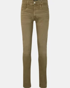Pantalon Slim bull denim kaki-Replay Hot