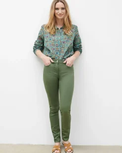 Pantalon slim Craig B kaki-Caroll Best