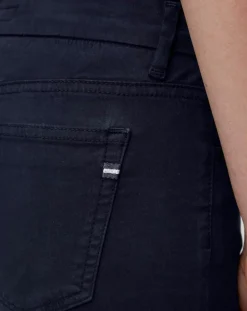 Pantalon slim crop Lulea bleu marine-Marc O'Polo Outlet