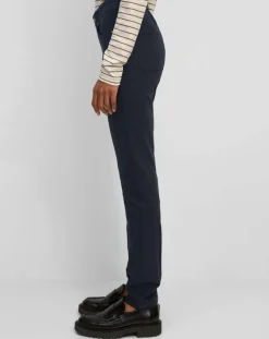 Pantalon Slim en Coton bio mélangé Mavas bleu marine-Marc O'Polo Hot