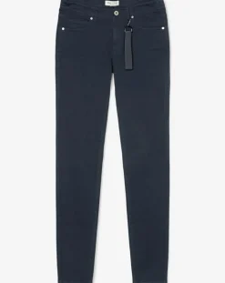 Pantalon Slim en Coton bio mélangé Mavas bleu marine-Marc O'Polo Hot
