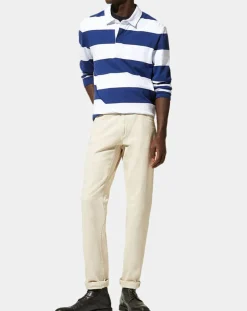 Pantalon Slim en Coton Bio Kuflex écru-Galeries Lafayette Hot