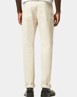 Pantalon Slim en Coton Bio Kuflex écru-Galeries Lafayette Hot