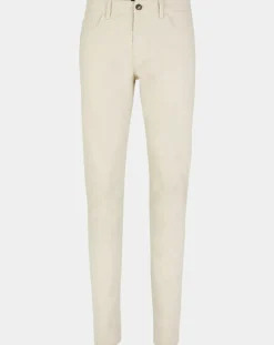 Pantalon Slim en Coton Bio Kuflex écru-Galeries Lafayette Hot