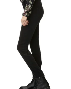 Pantalon slim en Velours lisse Alby noir-Marc O'Polo Outlet