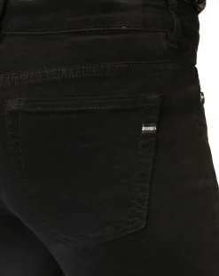 Pantalon slim en Velours lisse Alby noir-Marc O'Polo Outlet