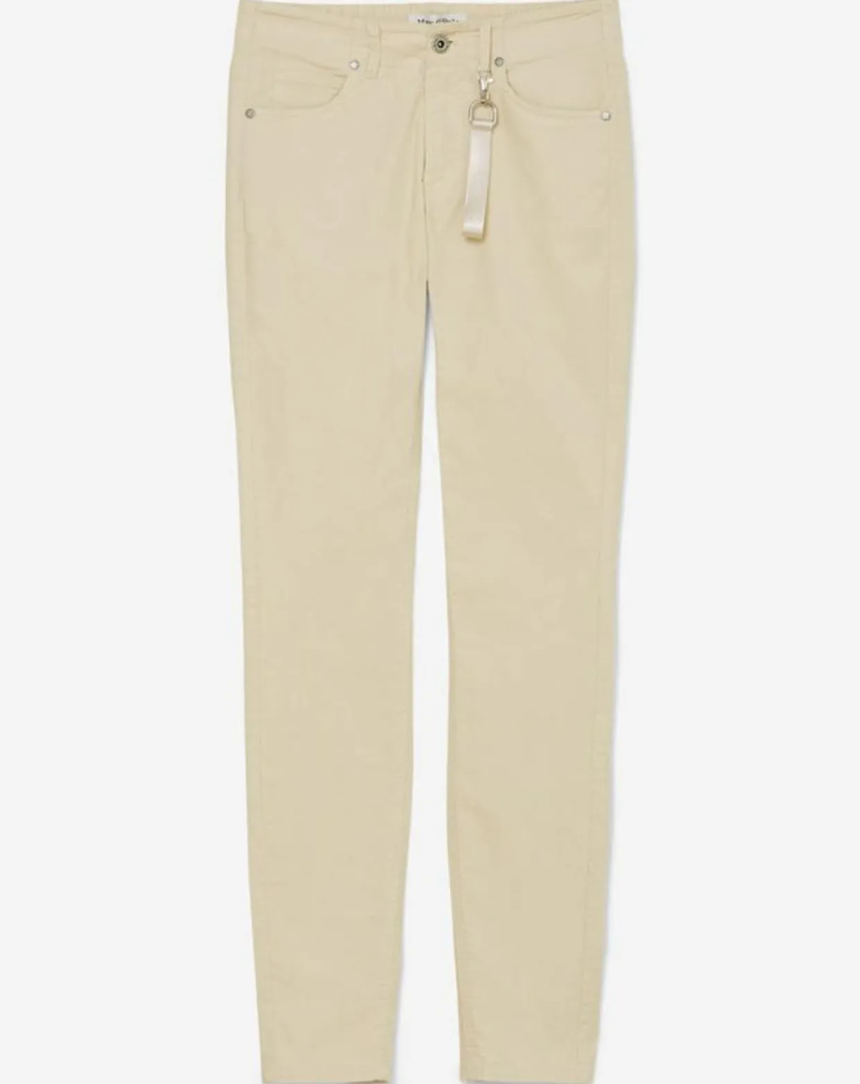 Pantalon Slim en Velours de coton bio Mavas écru-Marc O'Polo New
