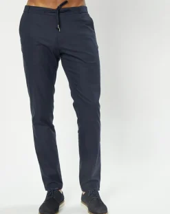 Pantalon Slim Fit City Jog bleu marine-Hackett London New