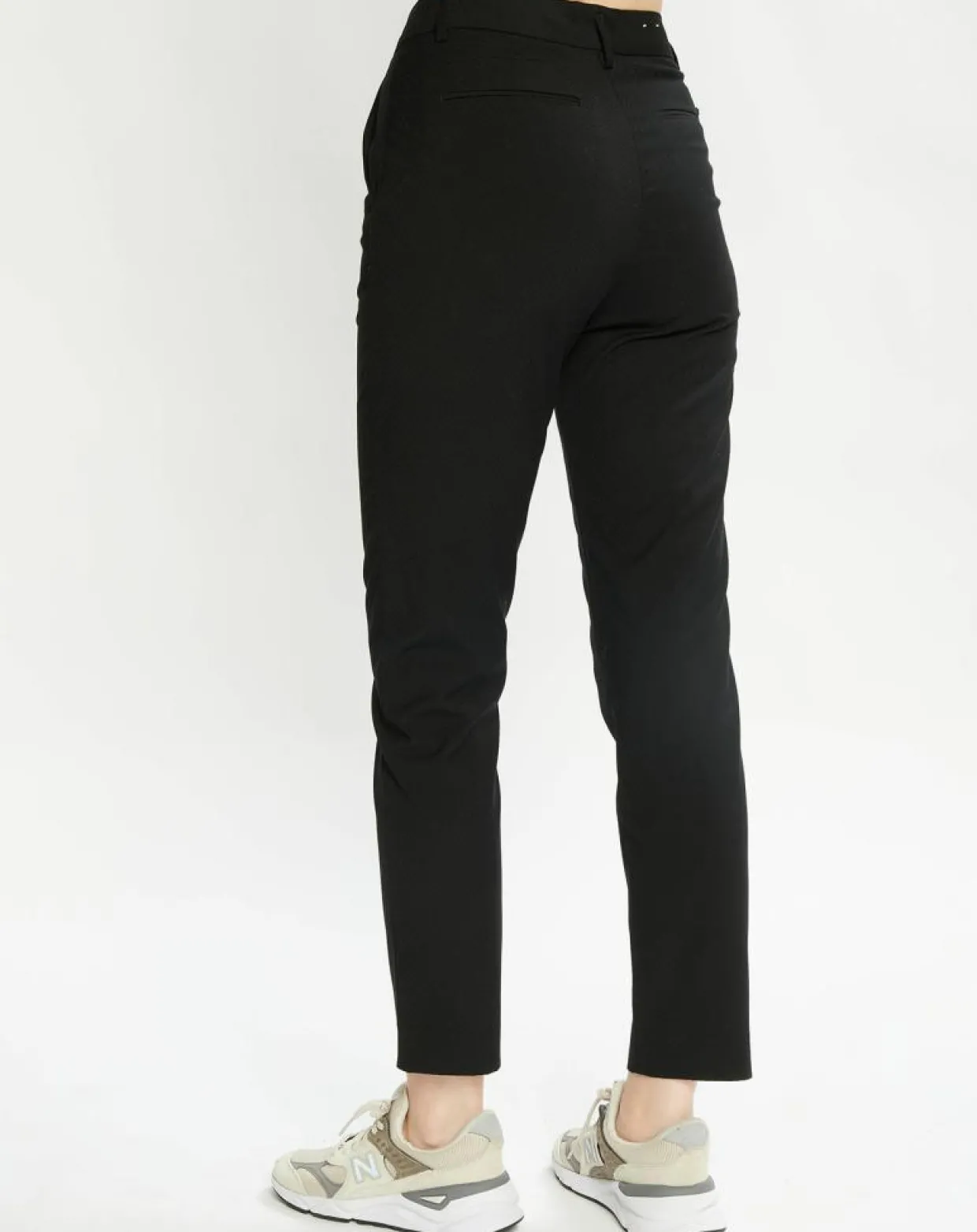 Femme Scotch & Soda Pantalons^Pantalon Slim Fit fluide noir