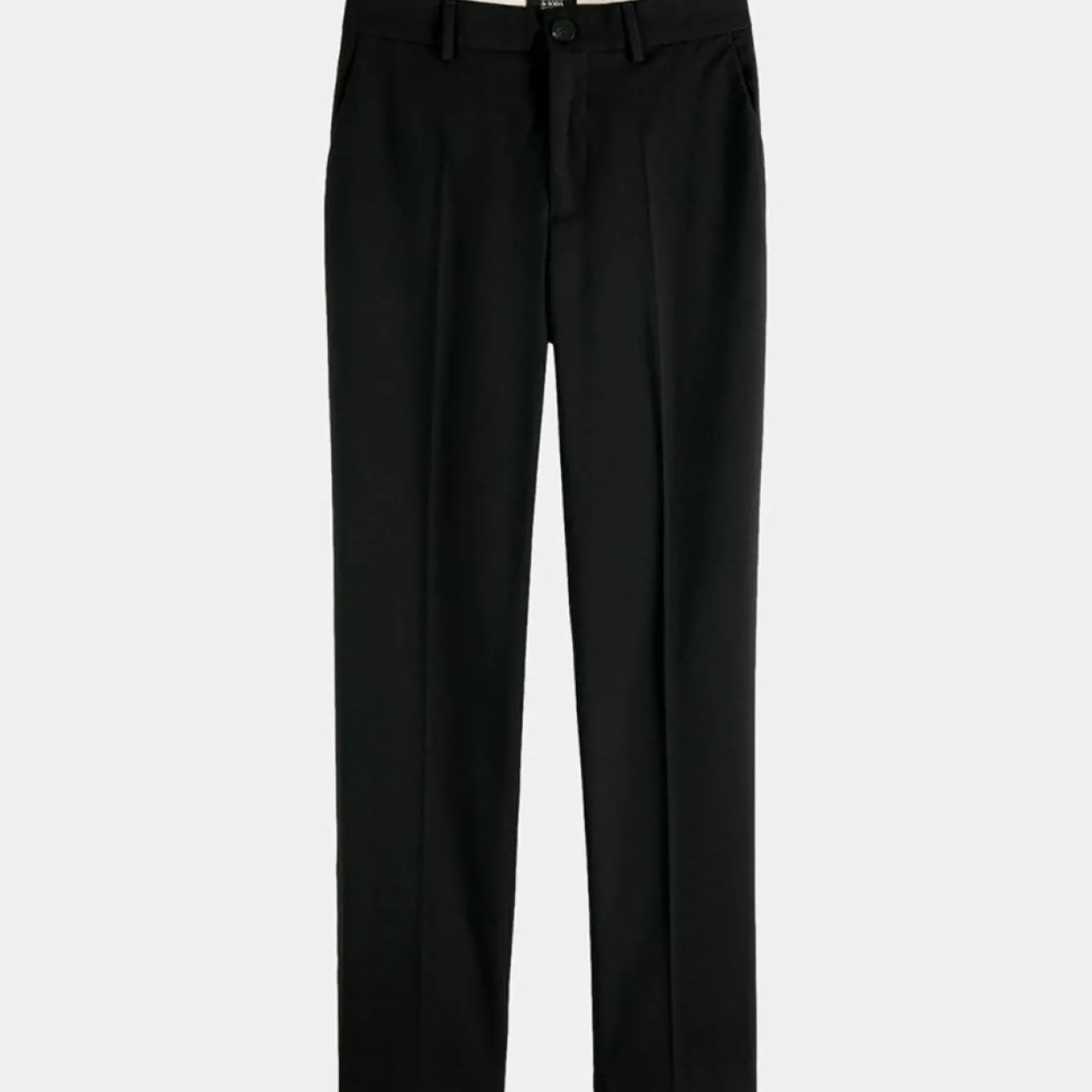 Femme Scotch & Soda Pantalons^Pantalon Slim Fit fluide noir
